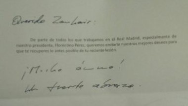 زهير فضال لاعب بيتيس يشكر ريال مدريد