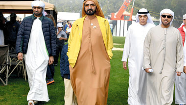 محمد بن راشد يشهد كأس رئيس الدولة للقدرة