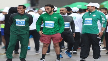نائب رئيس هيئة الرياضة يشارك في سباق الهواة بمارثون الرياض - صحيفة صدى الالكترونية