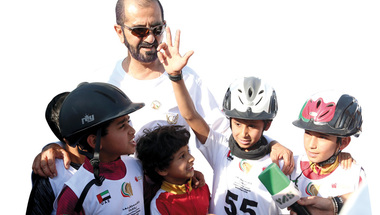 محمد بن راشد يشهد التحضـيرات النهائية لمهرجان ولي عهد دبي للـقدرة