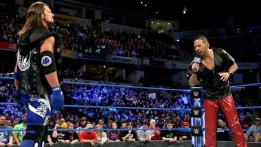 ستايلز وناكامورا يعلنان خططهما لنزال بطولة WWE