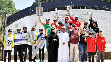 الصبوري بطلة سباق السيدات في مهرجان أبوظبي للقدرة