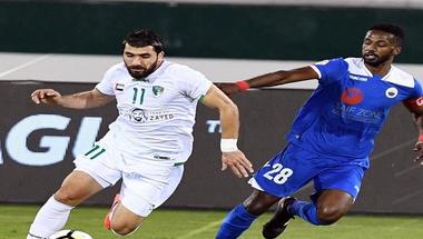 التعادل السلبي يحسم مباراة الإمارات والشارقة في دوري الخليج العربي