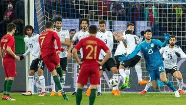 الأهلي: محمد الشناوي ظهر أمام البرتغال بخبرة 50 مباراة دولية