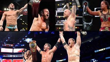 أبطال جدد في بطولة NXT TakeOver