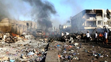«16» قتيلاً وجريحاً بتفجير ملعب كرة في الصومال