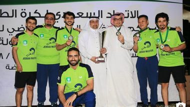 الأهلي بطلاً للدوري السعودي الممتاز لكرة الطاولة