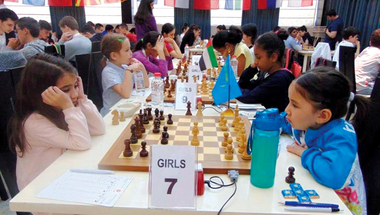 روضة السركال بطلة «مدارس العالم» بالشطرنج