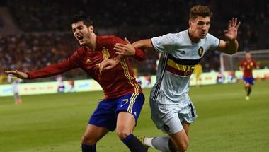 الخسارة من إسبانيا تغير حسابات مدرب بلجيكا
