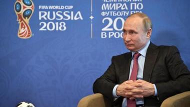 الكرملين يؤكد حضور بوتين المباراة الافتتاحية لمونديال 2018