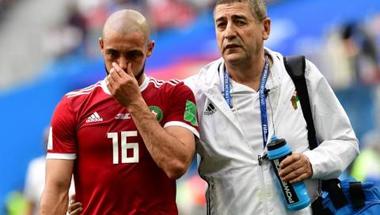 المغربي أمرابط يغيب عن مواجهة البرتغال بالمونديال للإصابة