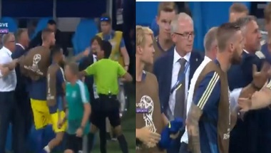 بالفيديو..حركات لاعبو ألمانيا في وجه مدرب السويد تثير غضبه - صحيفة صدى الالكترونية