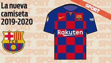 برشلونة يستوحي قميصه الجديد من منتخب كرواتيا