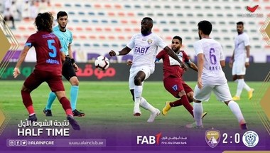 دوري الخليج العربي: العين يفوز على النصر بثلاثية نظيفة 