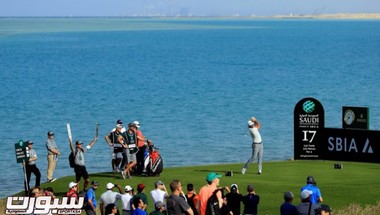 البطولة السعودية الدولية لمحترفي الجولف : داستن جونسون المصنف الثالث عالمياً يتصدر اليوم الثاني للبطولة