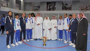 جامعة الملك سعود تحقق بطولتي ألعاب القوى وكرة الهدف للاحتياجات الخاصة
