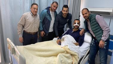 لاعب المقاولون العرب يجري جراحة عاجلة في الأنف عقب لقاء الزمالك