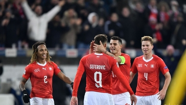 سويسرا تهزم جورجيا وأيرلندا تعبر جبل طارق في يورو 2020 - 195 سبورتس