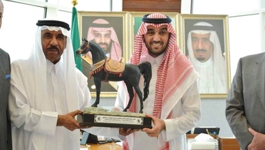 رئيس هيئة الرياضة السعودية يستقبل وفد اتحاد الكاراتيه