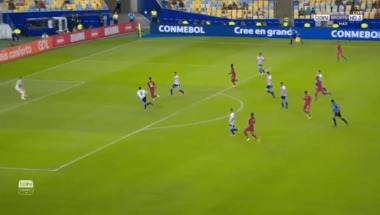 هدف قطر الثاني في مرمى باراجواي.. كوبا أمريكا - بالجول