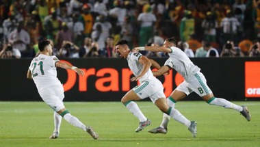 الجزائر تدون الهدف الأسرع في كأس الأمم الأفريقية 2019