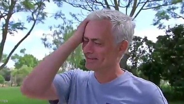 فيديو.. مورينيو على حافة البكاء بسبب "معشوقته"